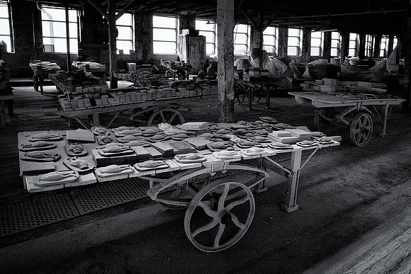 View of the Glaze Room