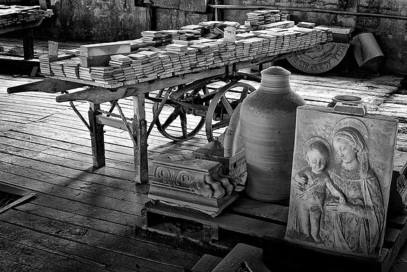 Glaze Cart & Terra Cotta Elements