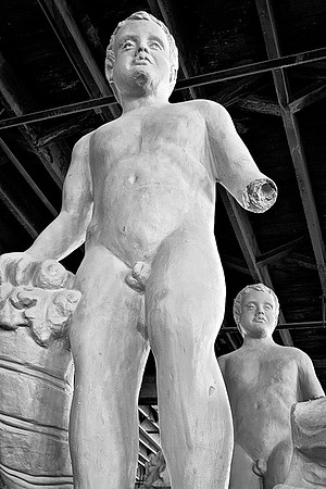 Terra Cotta Nudes with Broken Arms