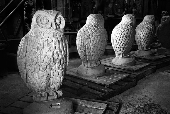 Terra-Cotta Owls